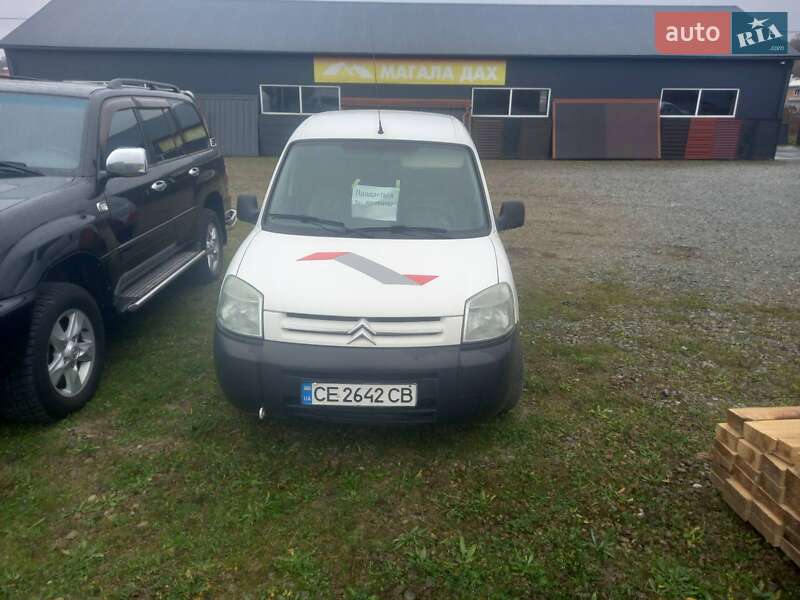 Грузовой фургон Citroen Berlingo 2006 в Черновцах фото 4 Грузовой фургон Citroen Berlingo 2006 в Черновцах