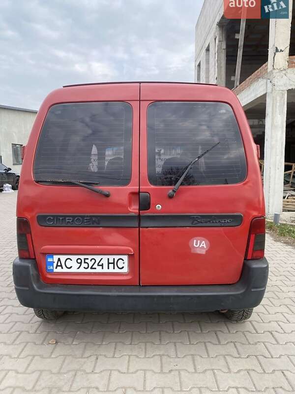 Минивэн Citroen Berlingo 1999 в Нововолынске