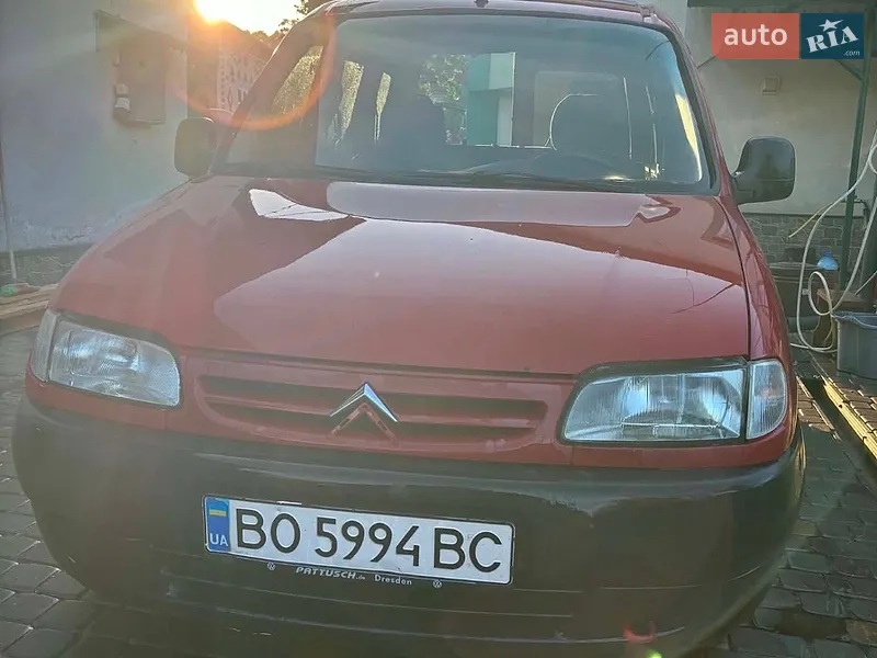 Citroen Berlingo 2001 VIN VF7MBHFXB65657990 фото оголошення 13 з 42