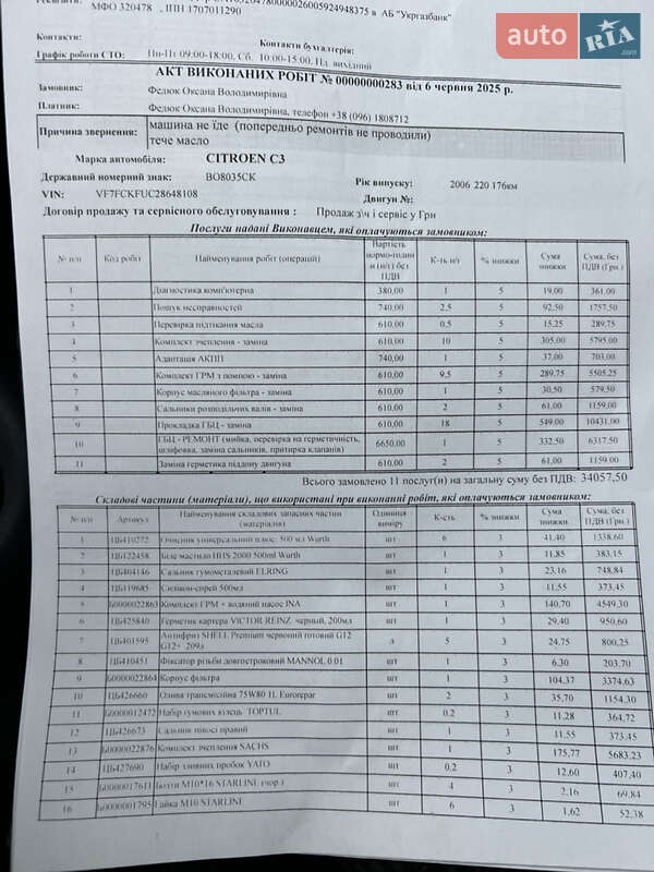 Хэтчбек Citroen C3 2006 в Тернополе