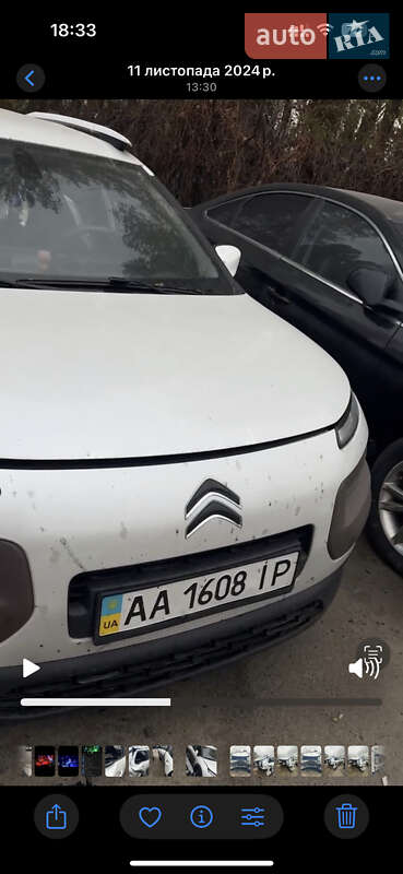 Позашляховик / Кросовер Citroen C4 Cactus 2016 в Києві