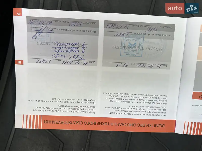 Хэтчбек Citroen C4 2013 в Львове документ 4 фото Хэтчбек Citroen C4 2013 в Львове документ