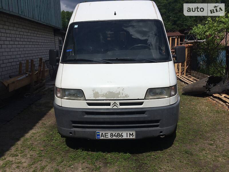 Вантажопасажирський фургон Citroen Jumper 1998 в Дніпрі