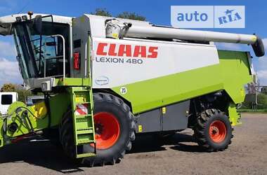 Комбайн зерноуборочный Claas Lexion 480 2003 в 