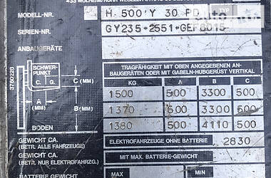 Вилочный погрузчик Clark C500 1986 в Ковеле