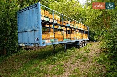 Бортовий напівпричіп Coder D3N34S 1993 в Тиврову