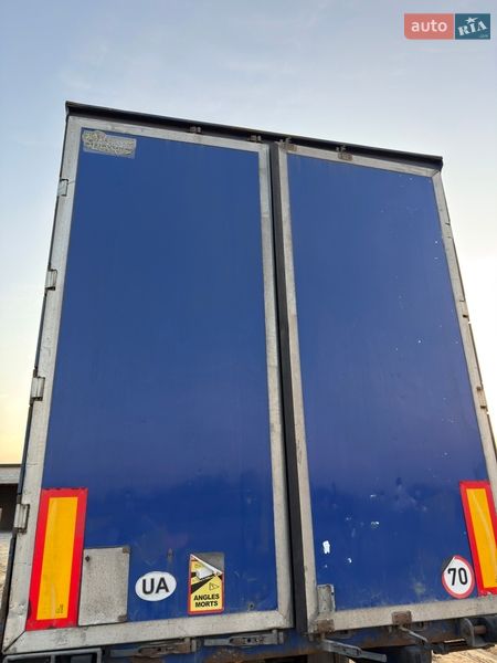 Тентований борт (штора) - напівпричіп Coder S3384D 2001 в Яворові