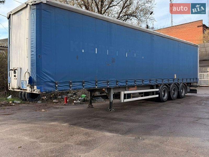 Бортовой полуприцеп Coder S3384D 2002 в Чернигове