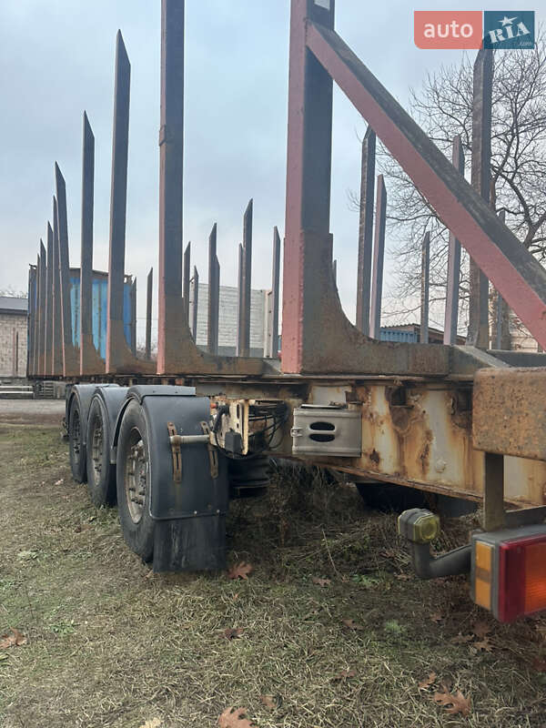 Лесовоз / Сортиментовоз - полуприцеп Coder SAF 2001 в Киеве фото 2 Лесовоз / Сортиментовоз - полуприцеп Coder SAF 2001 в Киеве