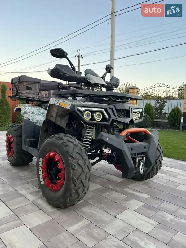 Квадроцикл  утилитарный Comman Scorpion 200cc 2022 в 