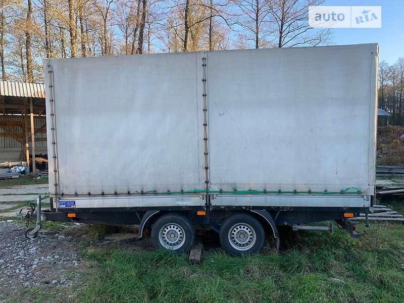 Тентованный борт (штора) - прицеп D-Tec FT-4303V 2009 в Ковеле
