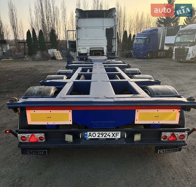 Контейнеровоз полуприцеп D-Tec FT-4303V 2006 в Хусте