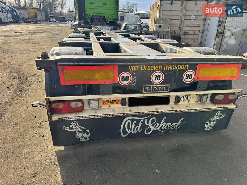 Контейнеровоз напівпричіп D-Tec FT-4303V 2008 в Одесі