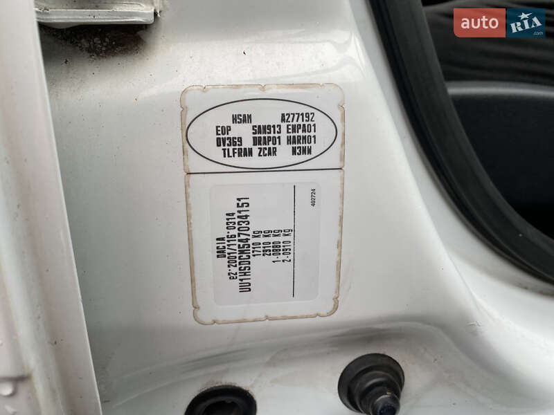 Позашляховик / Кросовер Dacia Duster 2012 в Луцьку