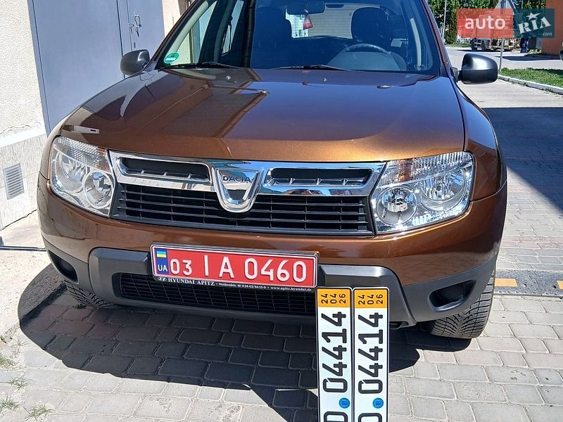 Внедорожник / Кроссовер Dacia Duster 2012 в Чорткове