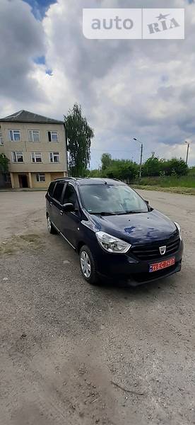 Минивэн Dacia Lodgy 2014 в Львове