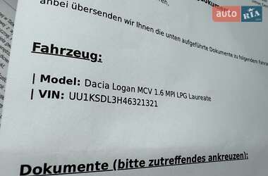Універсал Dacia Logan MCV 2012 в 
