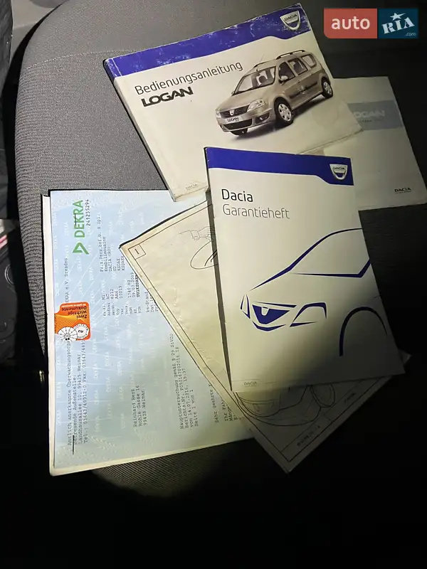 Универсал Dacia Logan MCV 2009 в Нежине документ 2 фото Универсал Dacia Logan MCV 2009 в Нежине документ