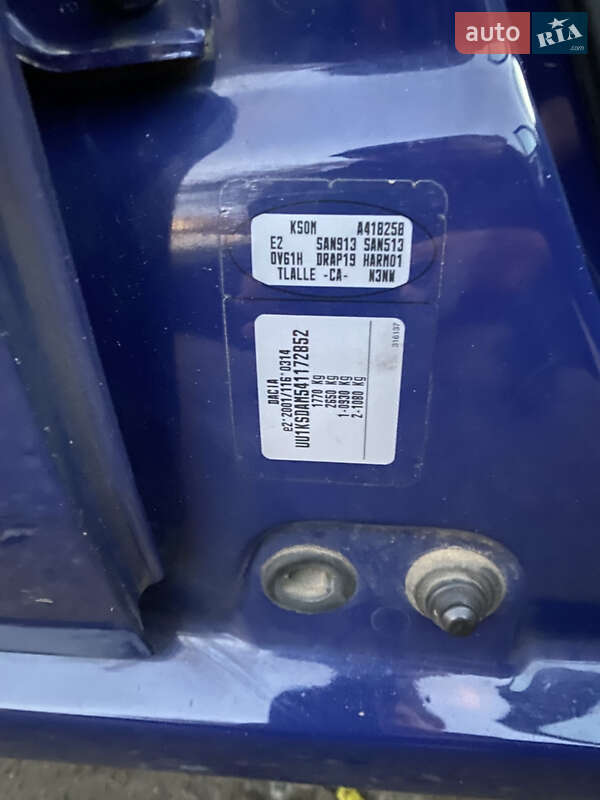 Универсал Dacia Logan MCV 2009 в Конотопе фото 21 Универсал Dacia Logan MCV 2009 в Конотопе