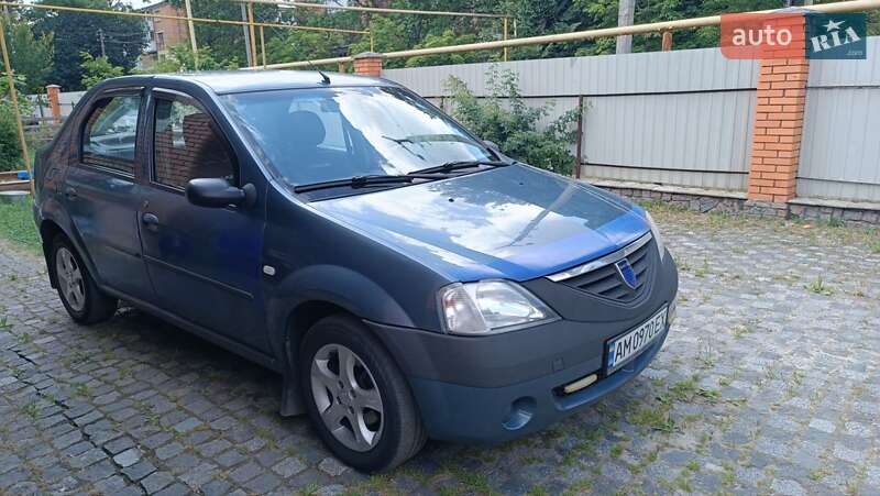 Седан Dacia Logan 2007 в Иршанске