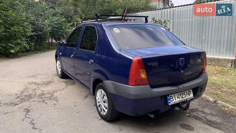 Седан Dacia Logan 2005 в Полтаві