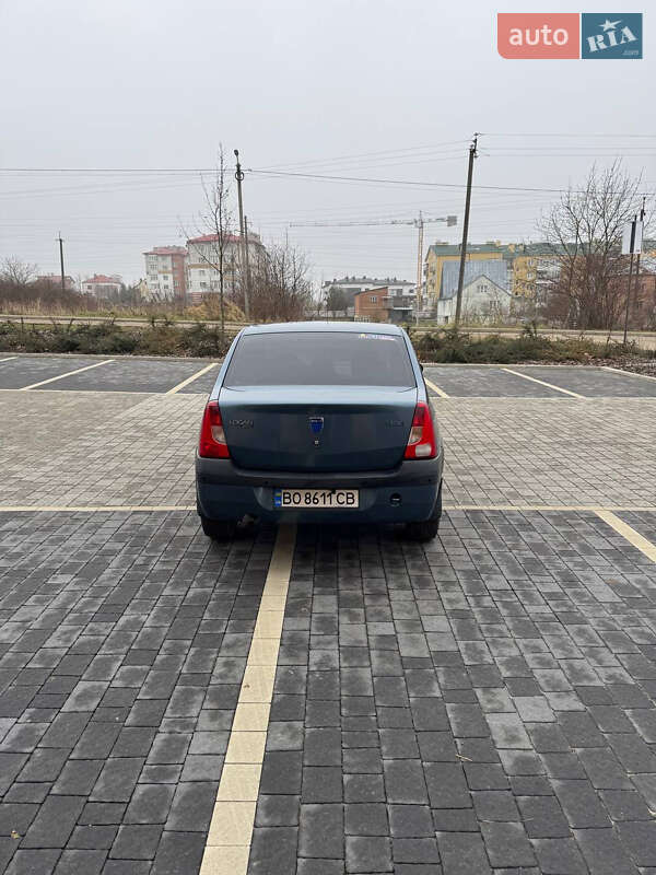 Седан Dacia Logan 2009 в Тернополе