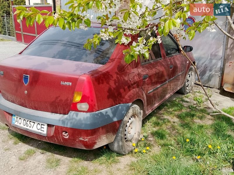 Седан Dacia Logan 2006 в Хусті фото 3 Седан Dacia Logan 2006 в Хусті