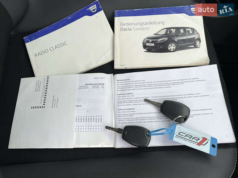 Внедорожник / Кроссовер Dacia Sandero StepWay 2012 в Луцке