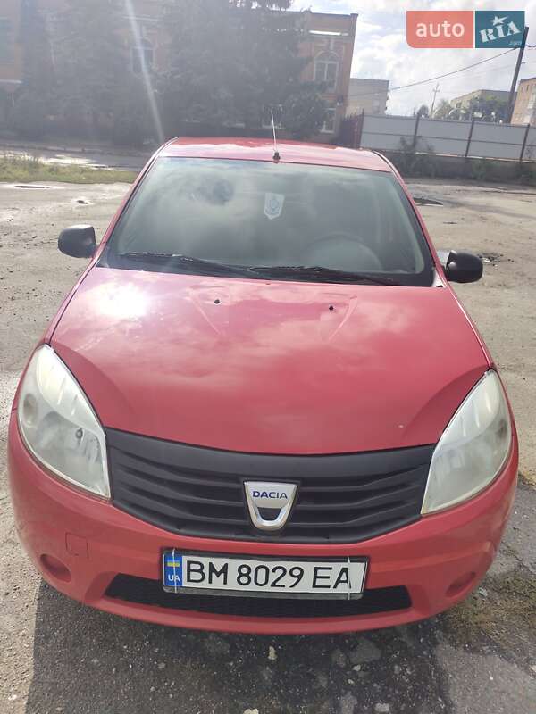 Хетчбек Dacia Sandero 2009 в Білопіллі