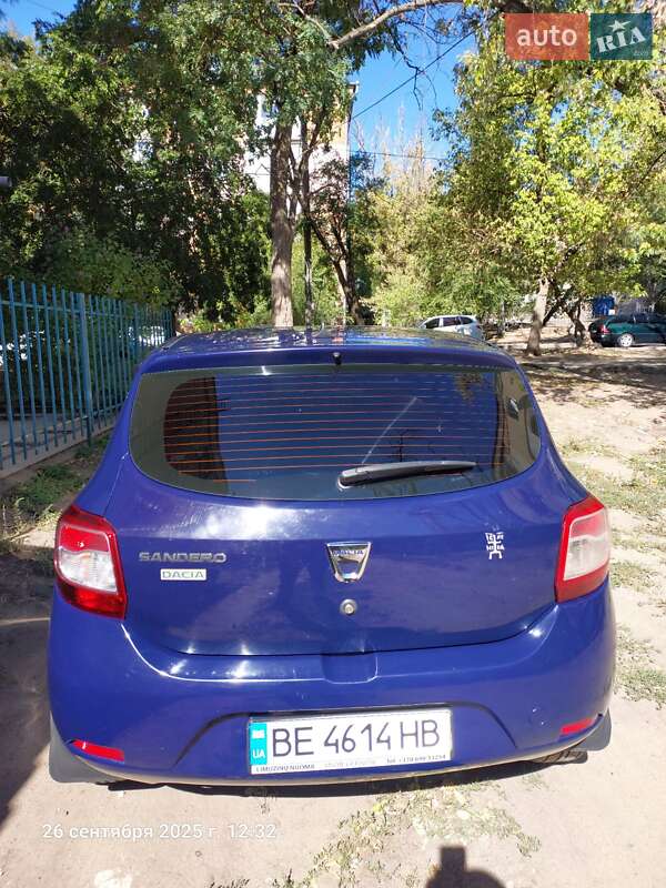 Хетчбек Dacia Sandero 2013 в Миколаєві