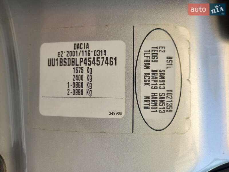 Хэтчбек Dacia Sandero 2011 в Виннице