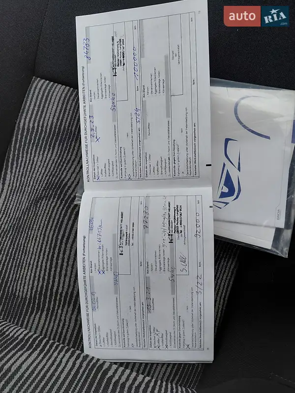 Хэтчбек Dacia Sandero 2009 в Самборе документ