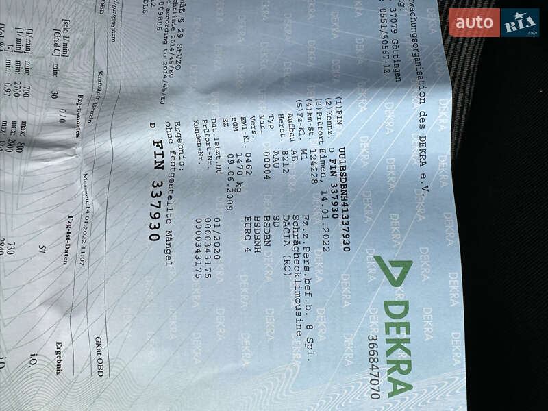 Хэтчбек Dacia Sandero 2010 в Хороле