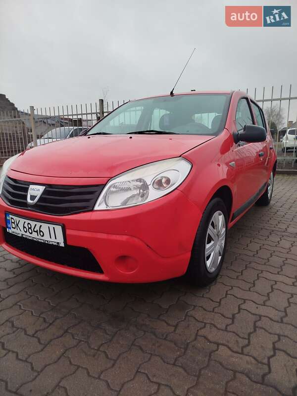 Хетчбек Dacia Sandero 2009 в Сарнах фото 2 Хетчбек Dacia Sandero 2009 в Сарнах