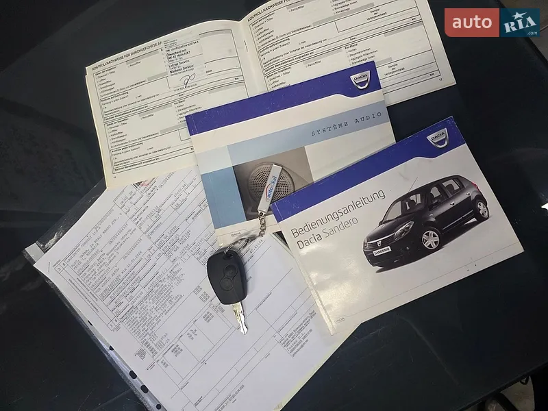 Хэтчбек Dacia Sandero 2009 в Седлище документ