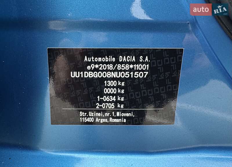 Позашляховик / Кросовер Dacia Spring 2022 в Дніпрі фото 38 Позашляховик / Кросовер Dacia Spring 2022 в Дніпрі