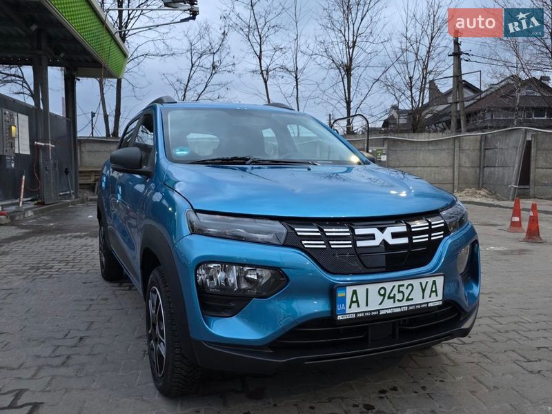 2023 Dacia Spring, VIN UU1DBG006PU146554:plate — photo 1 (autoria)