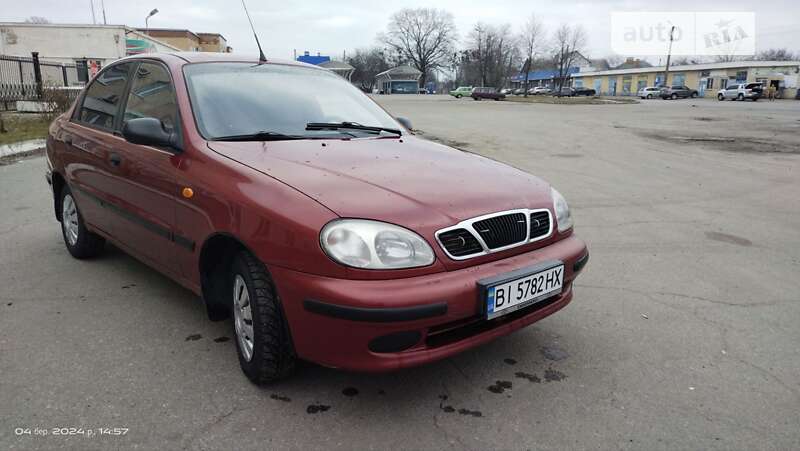 Седан Daewoo Lanos 2006 в Полтаві