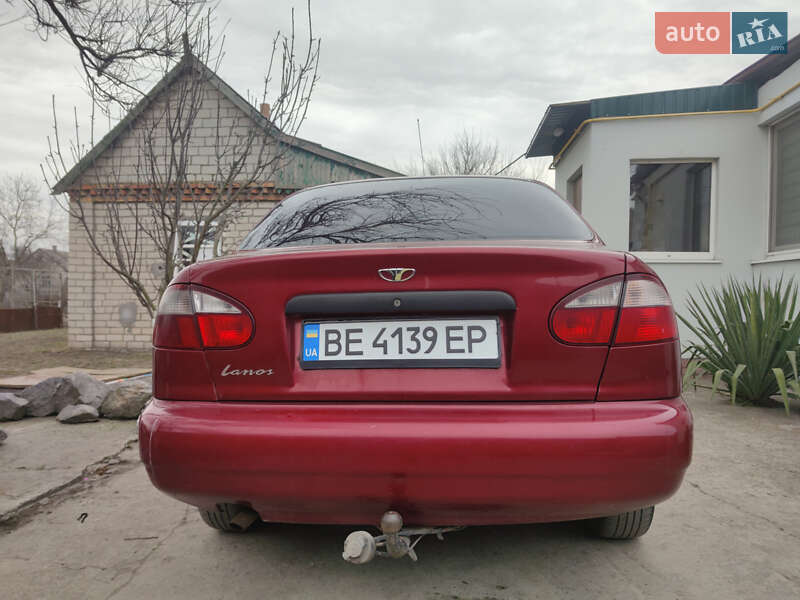 Седан Daewoo Lanos 2007 в Новомосковске