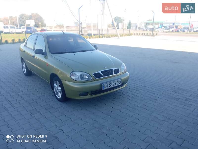 Седан Daewoo Lanos 2006 в Хусте