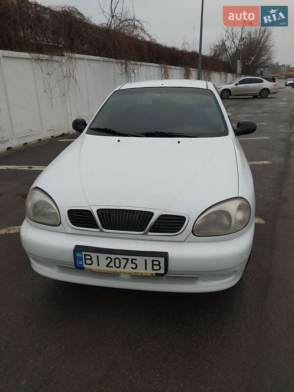 Седан Daewoo Lanos 2008 в Полтаві