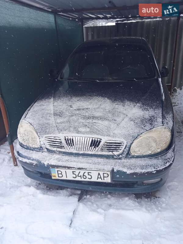 Седан Daewoo Lanos 2003 в Полтаве