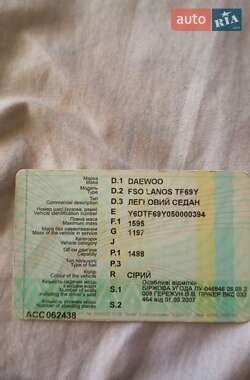 Седан Daewoo Lanos 2005 в 