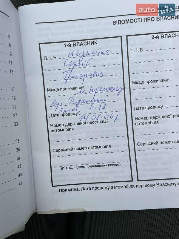 Седан Daewoo Lanos 2006 в Львові