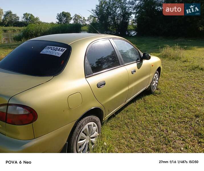 Седан Daewoo Lanos 2007 в Новомосковске