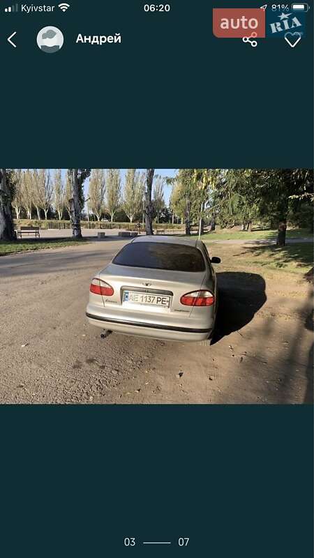 Седан Daewoo Lanos 2005 в Кривом Роге