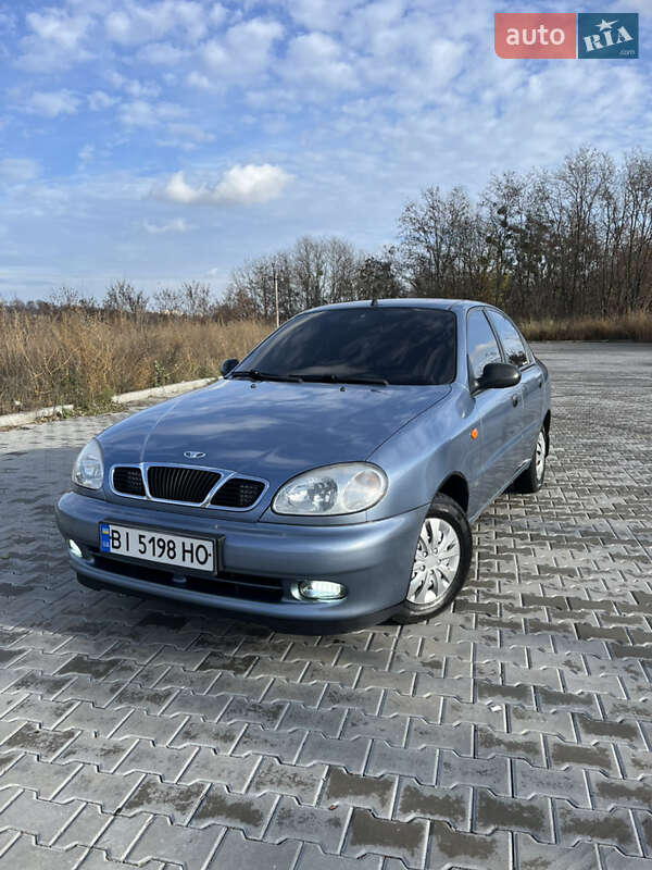 Седан Daewoo Lanos 2008 в Полтаві