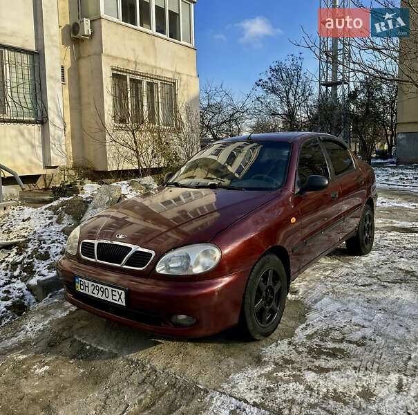 2007 Daewoo Lanos, VIN Y6DTF69YD7W334428:plate — фото 1 (autoria)