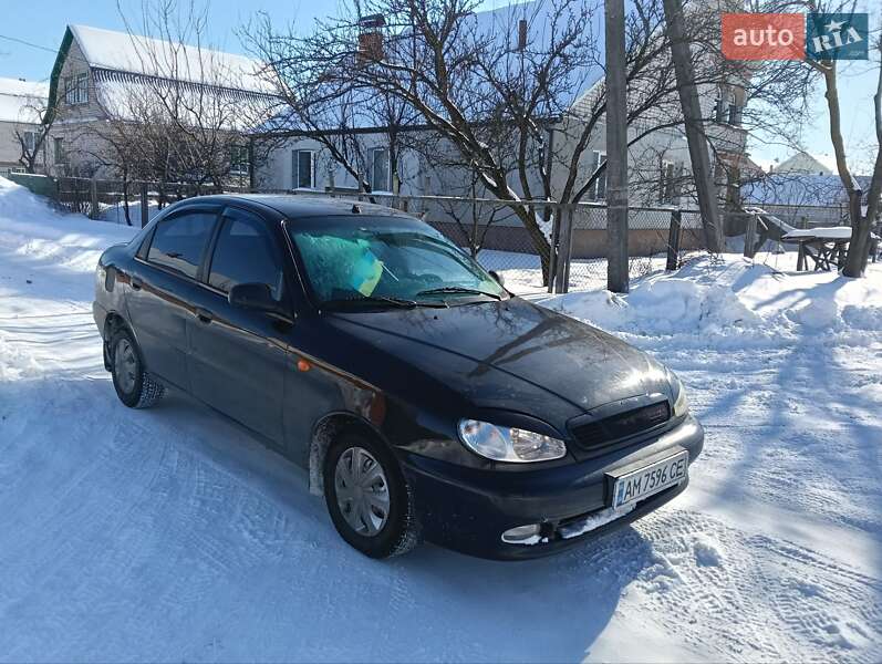 2006 Daewoo Lanos, VIN Y6DTF69YD6W282458:plate — фото 1 (autoria)