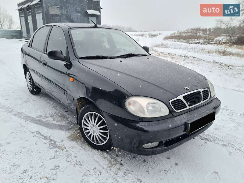 2007 Daewoo Lanos, VIN Y6DTF69YD7W316713:plate — фото 1 (autoria)